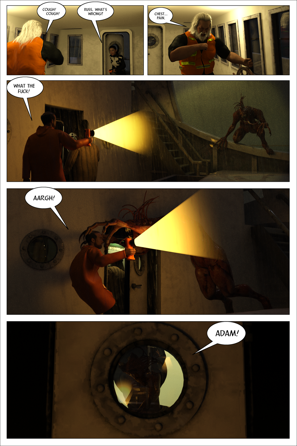 Malefic Tales: Eye of the storm Page Fourteen