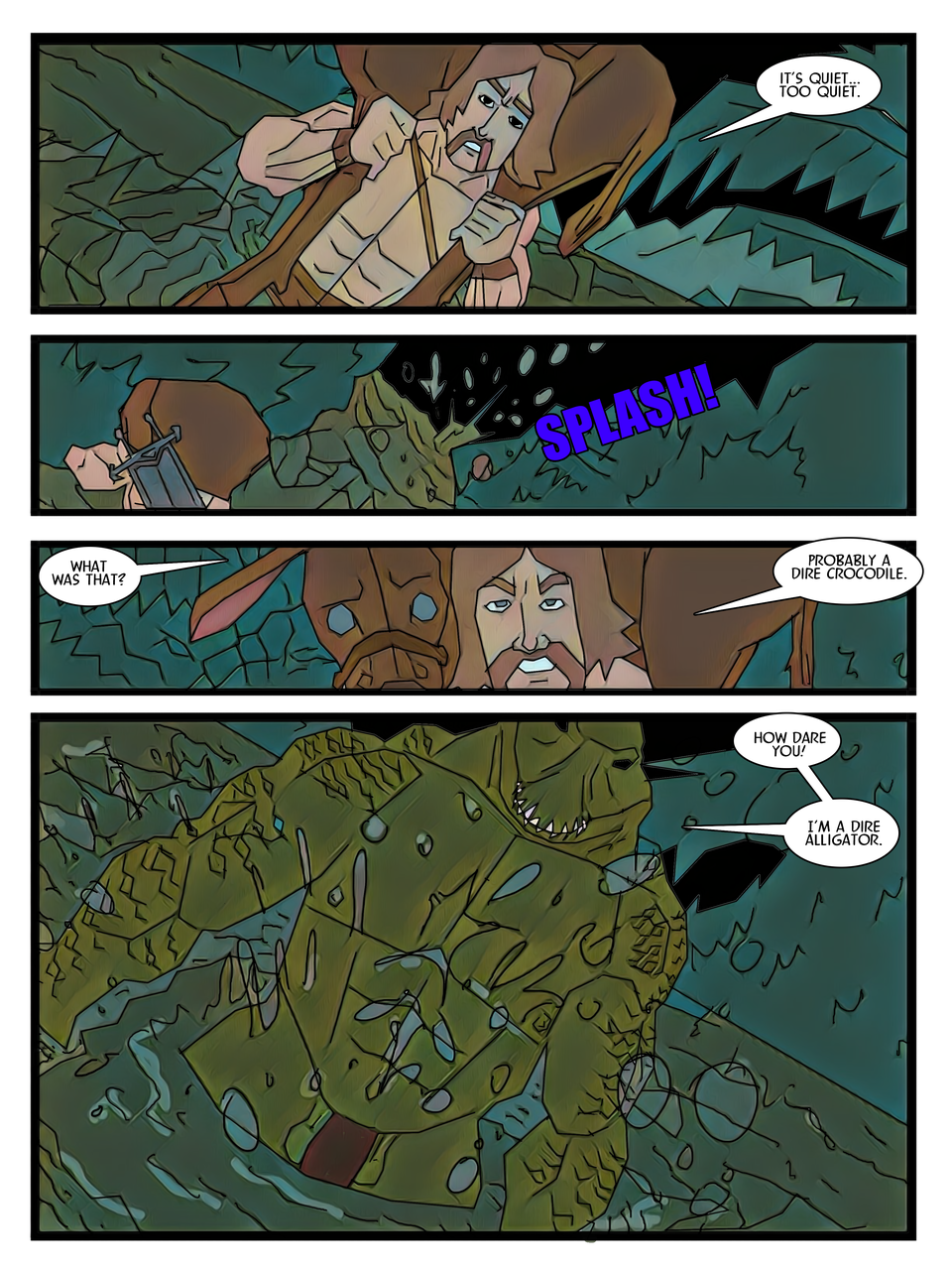 Spleen epic quest Page Three