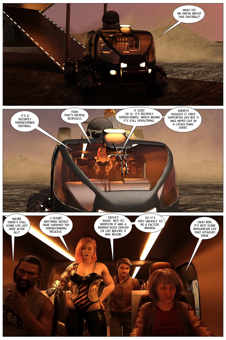 Rescueship-78:The Crater Caper Page Two