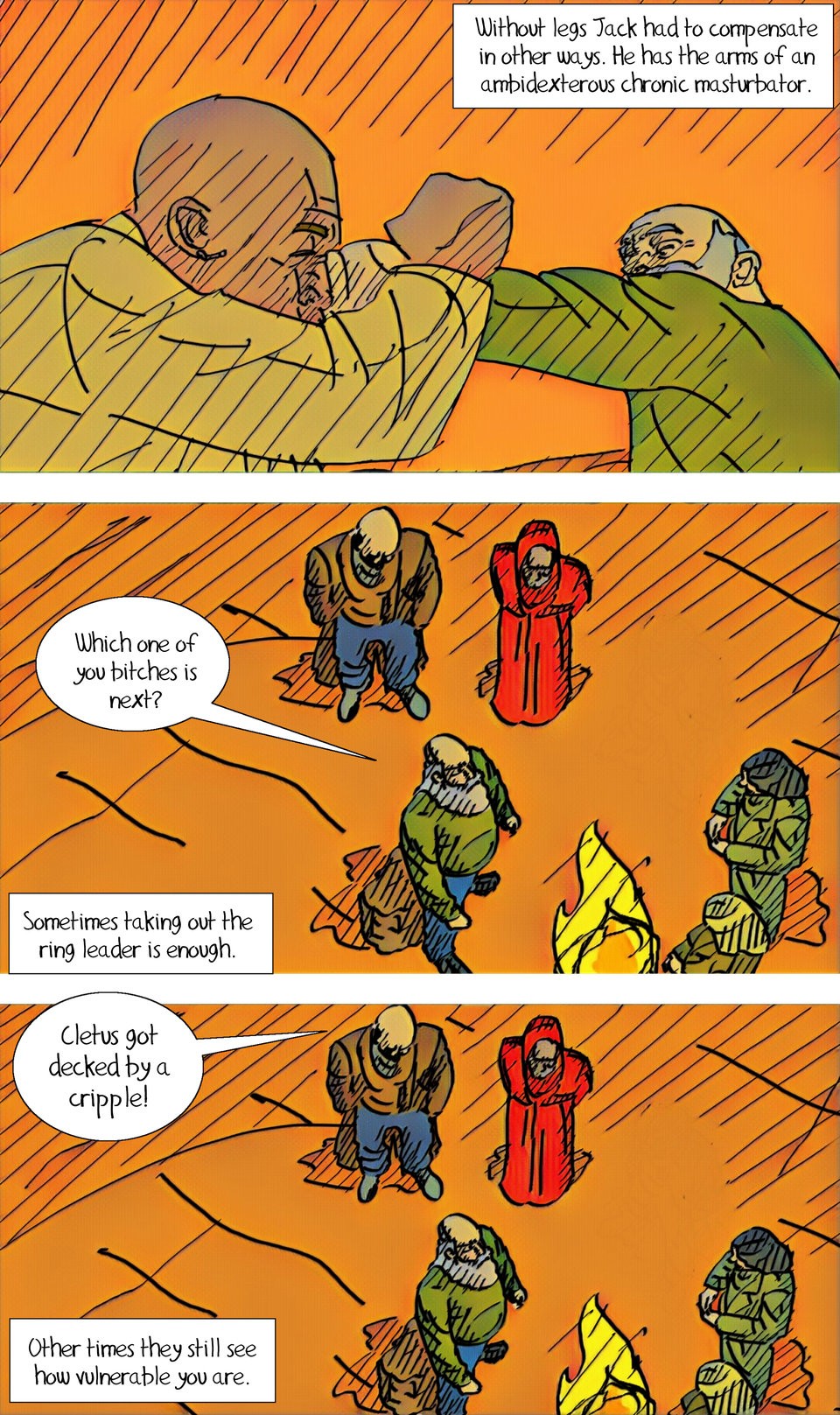 My Iron Legs Page Three