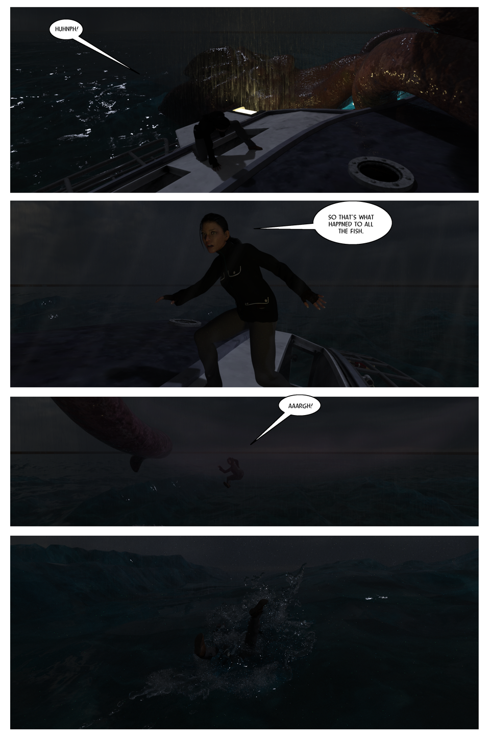 Malefic Tales: Eye of the storm Page Seventeen