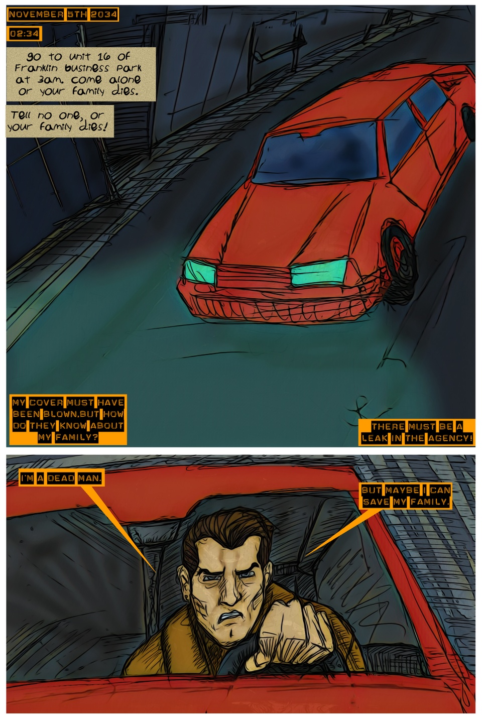 Comic Jam number 5: Page One