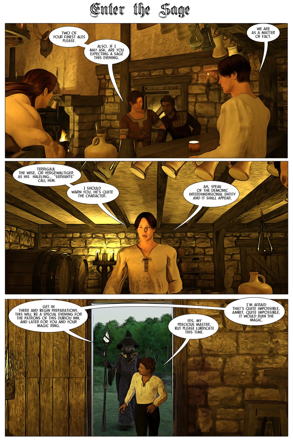 The Amorous Ogre: Enter The Sage