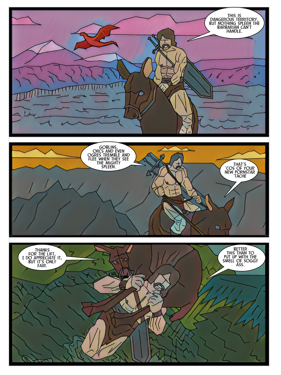 Spleen epic quest Page Two