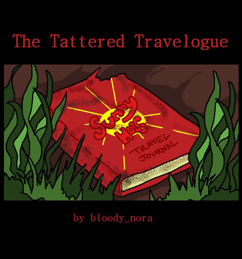 The tattered travelogue cover