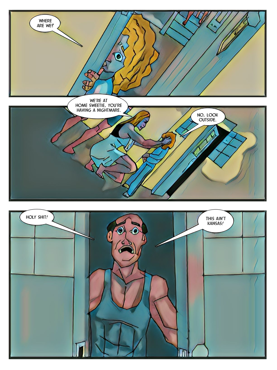 Malefic Tales: This Ain't Kansas Page Two