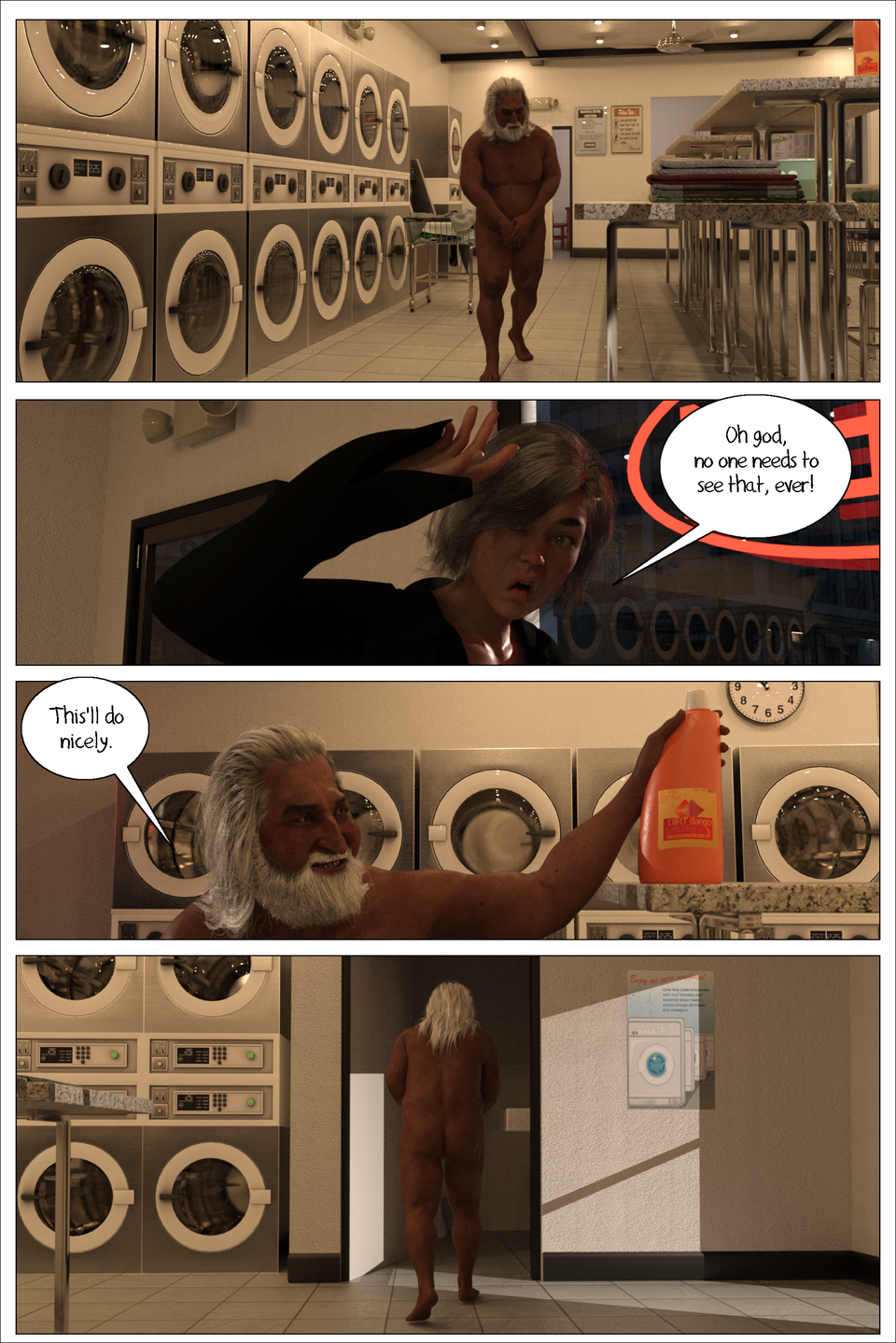 Washed Page Four