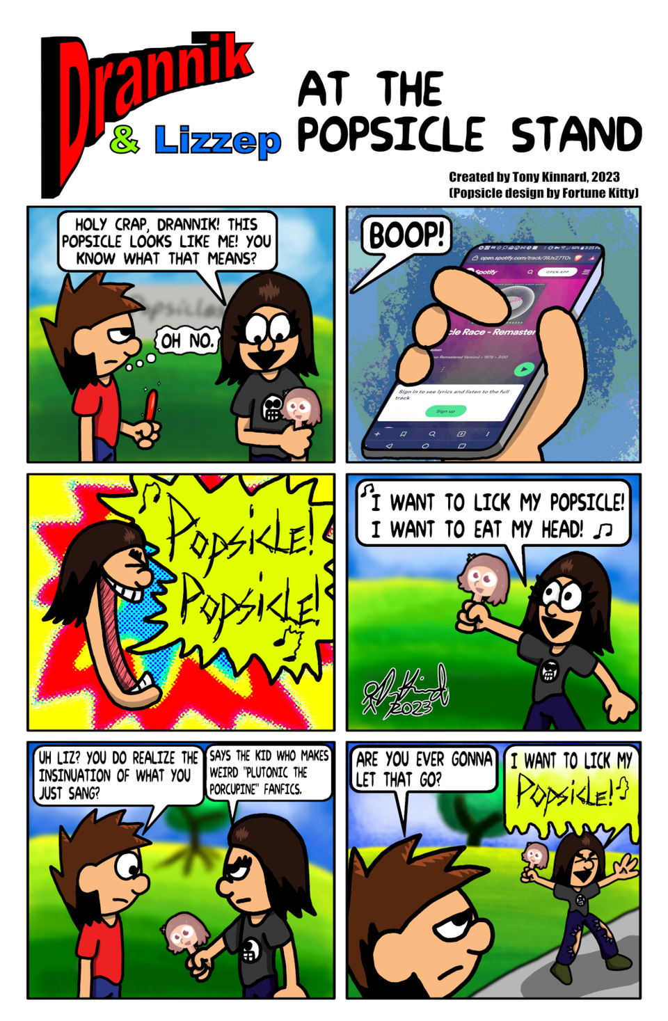 Drannik & Lizzep: At the popsicle stand