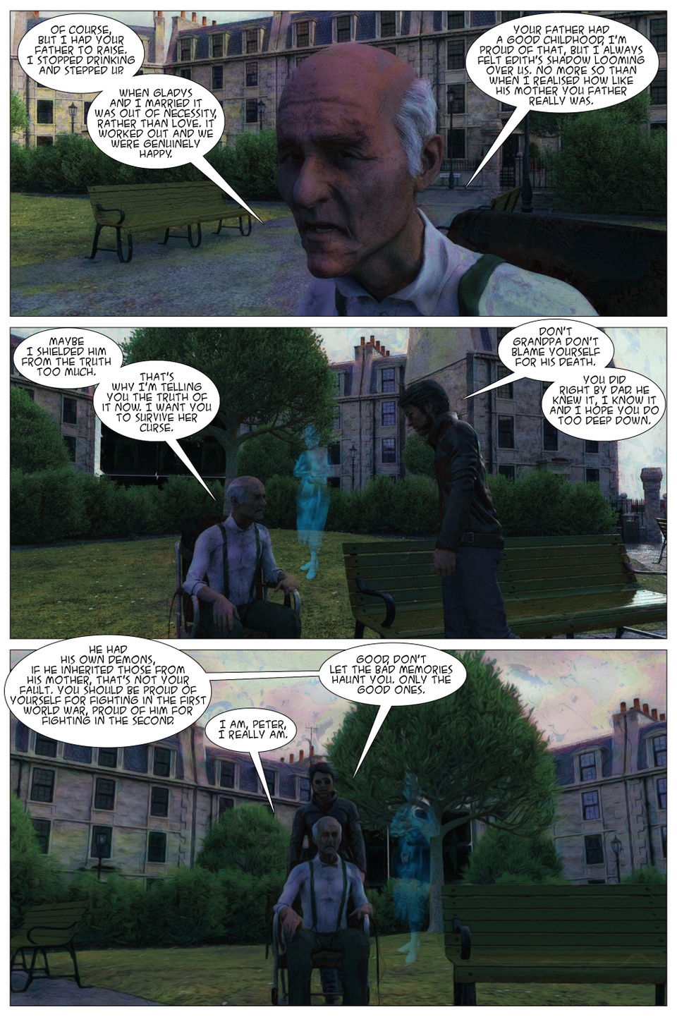 Haunted Memories Page Sixteen