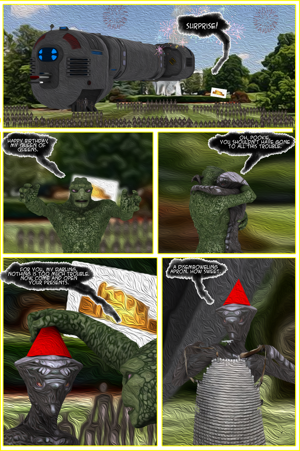 Invasion Party Page Three