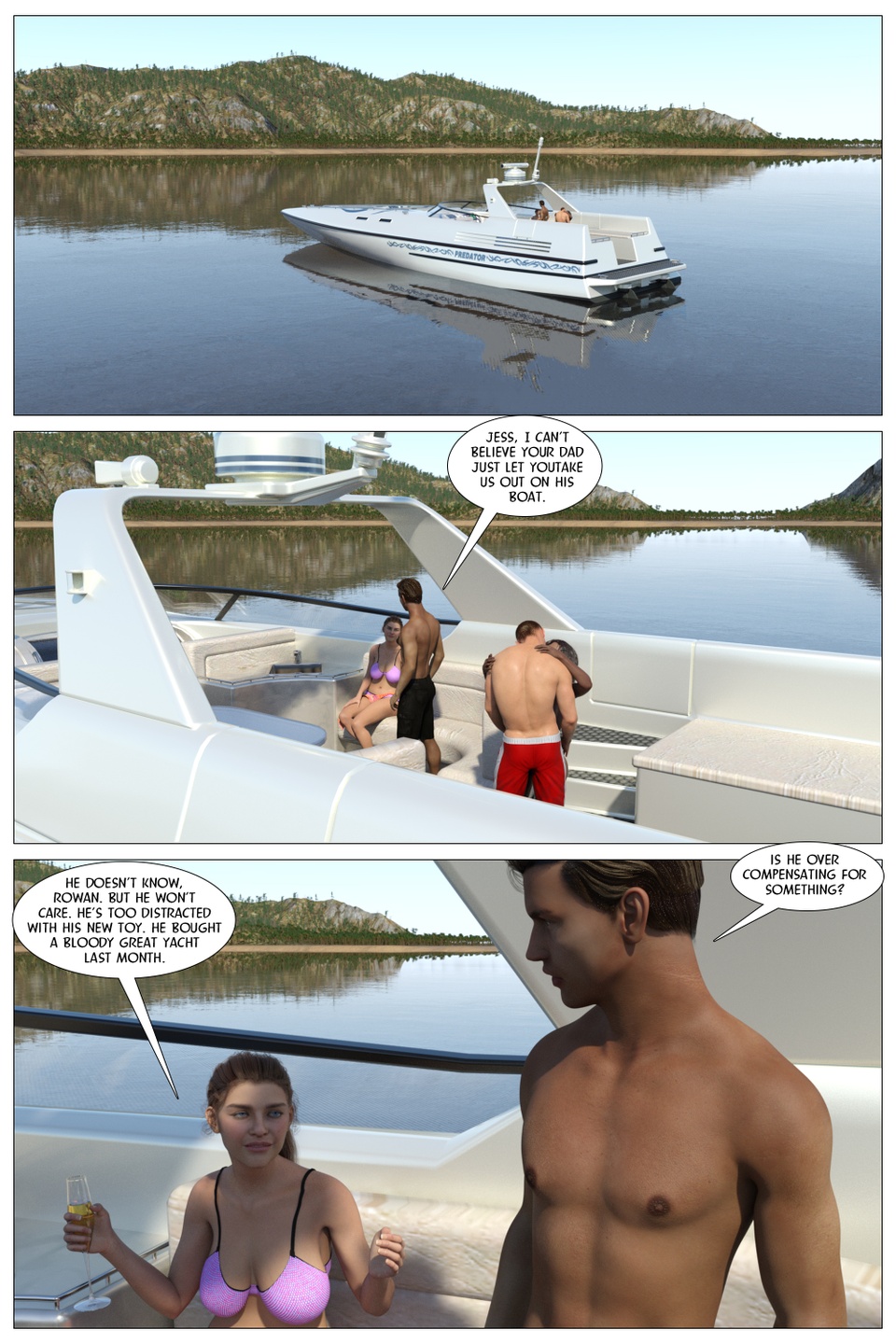 The Love Boat Page One