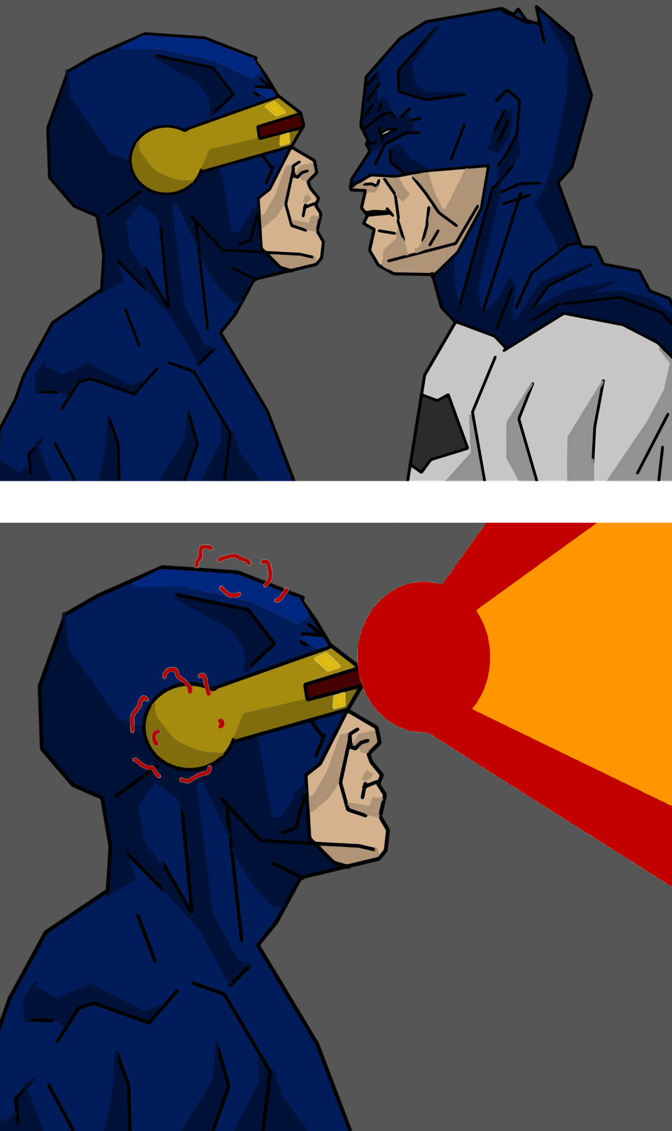 Cyclops Vs Batman