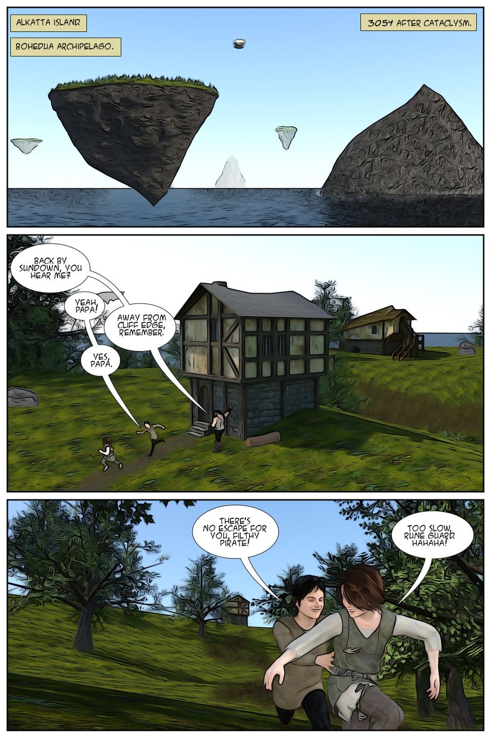 Skies of Oblivion Shattered Hopes Page One