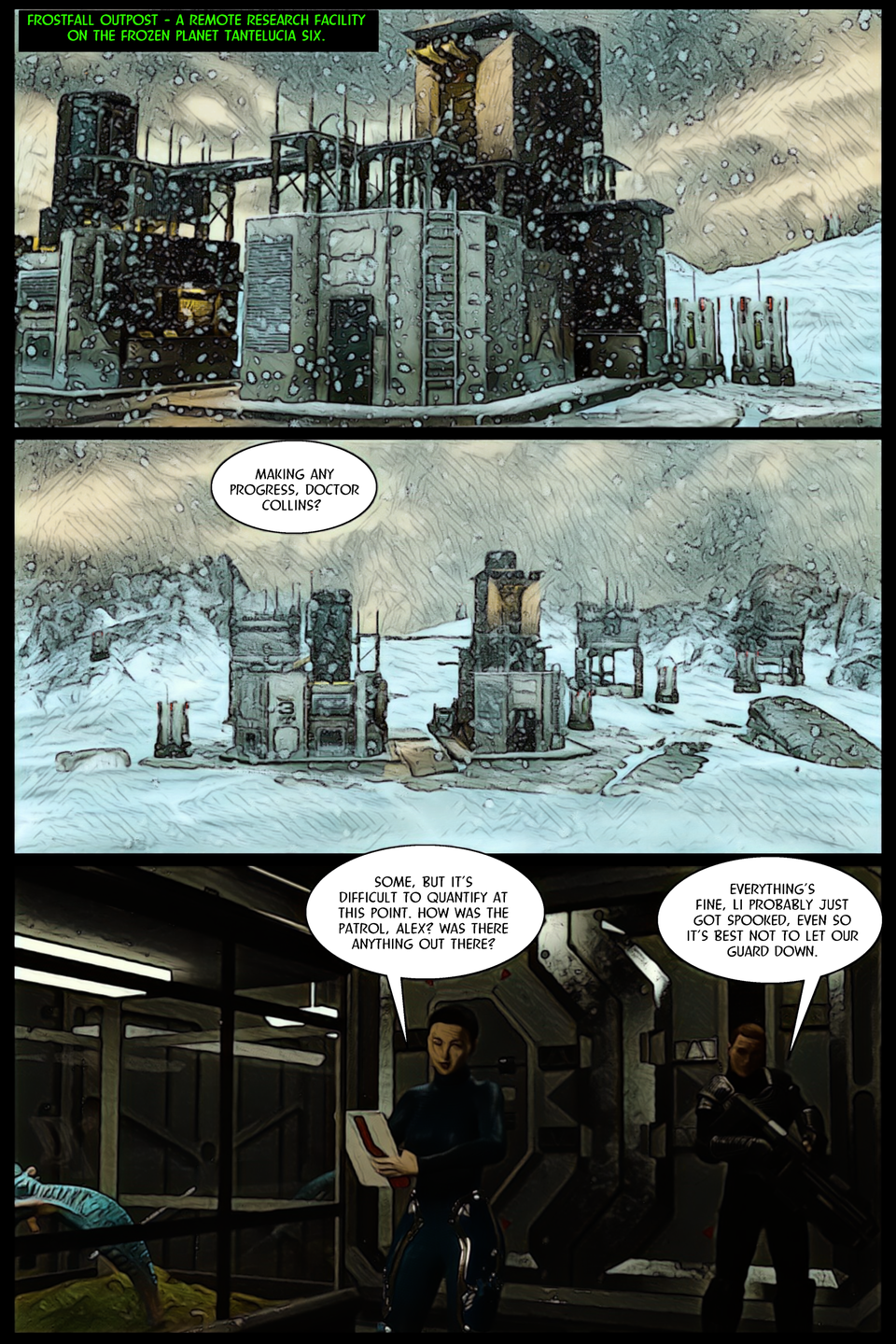 Frostfall Page One