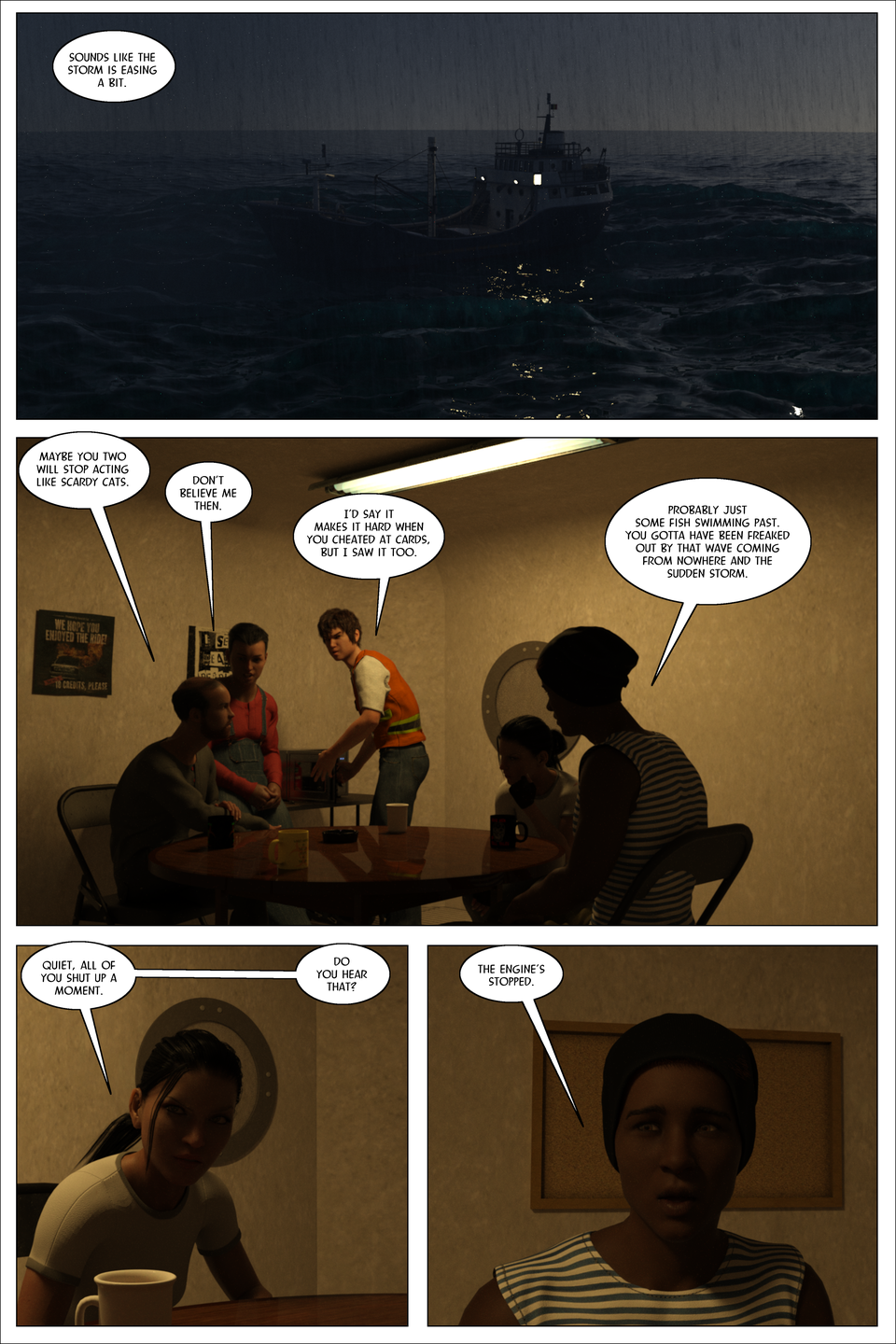 Malefic Tales: Eye of the storm Page Twelve