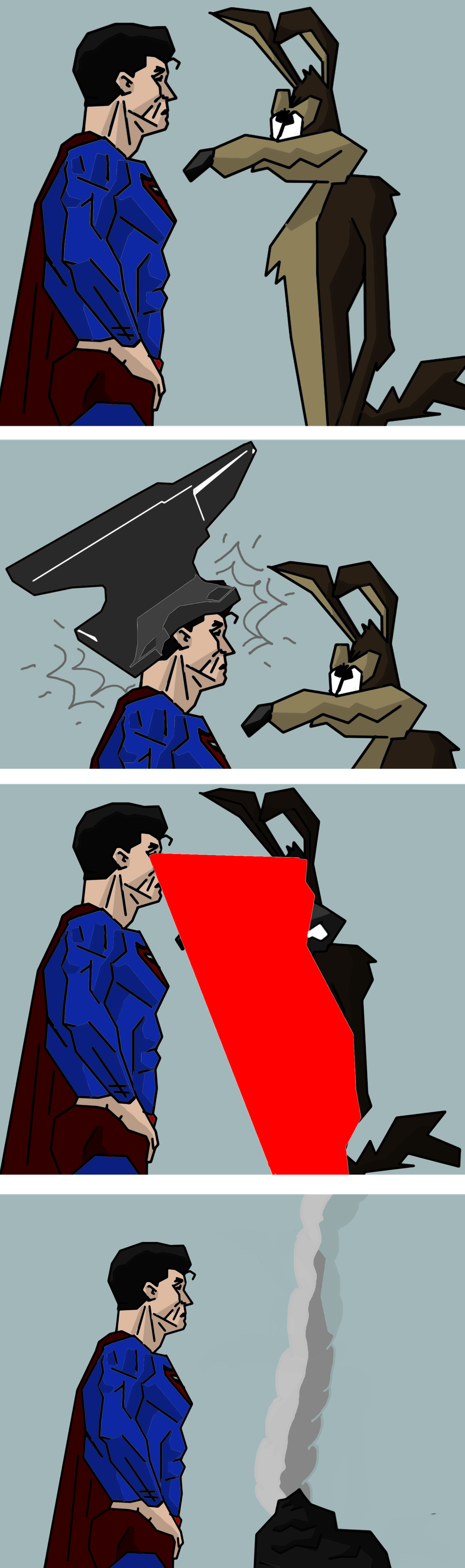 Superman Vs Coyote