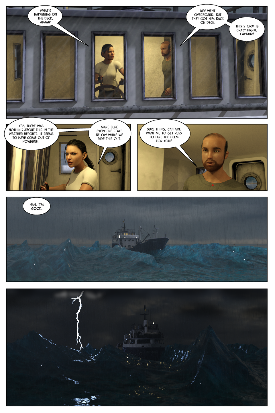 Malefic Tales: Eye of the storm Page Eleven