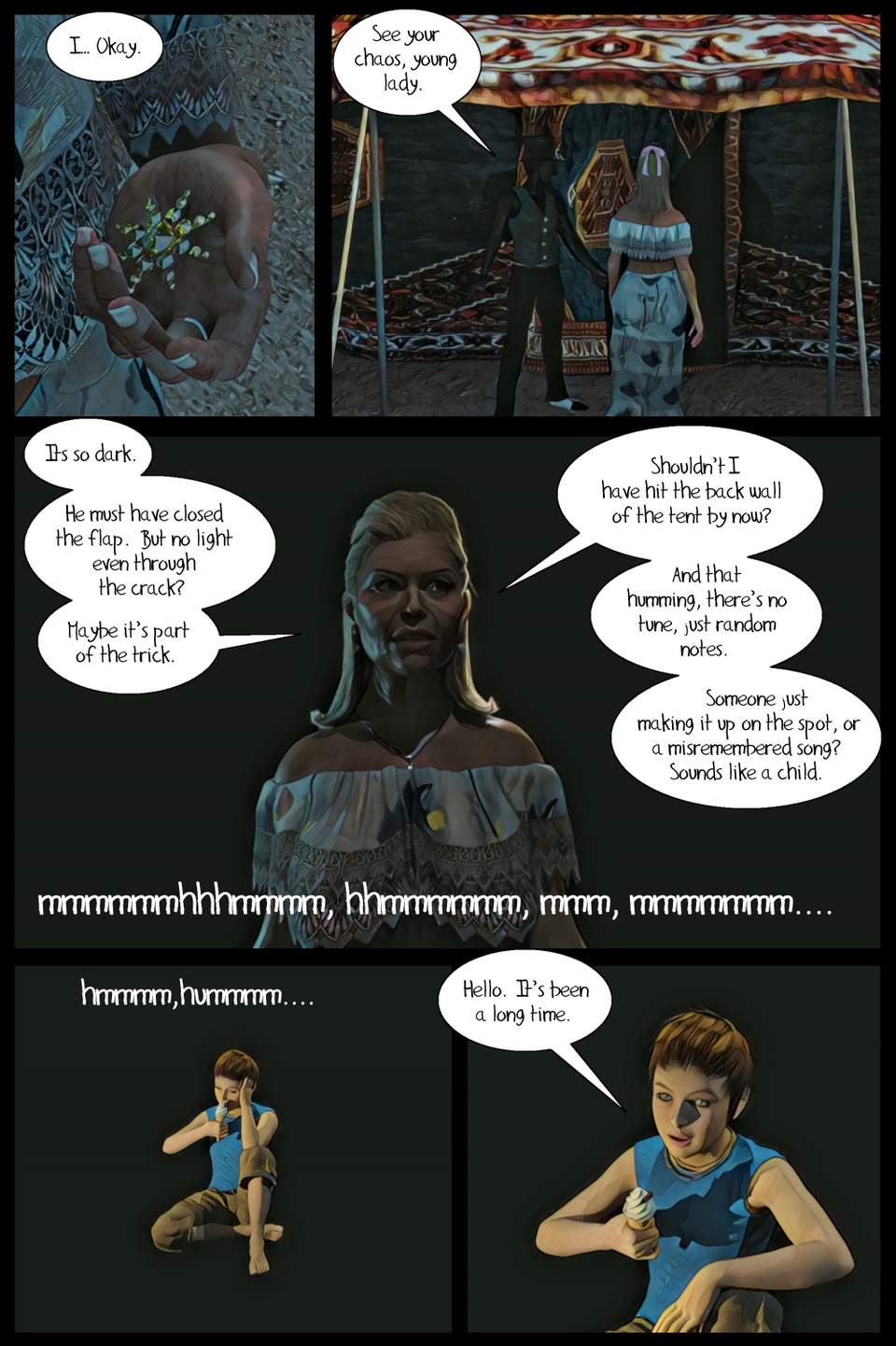 Chaos Room Page Three