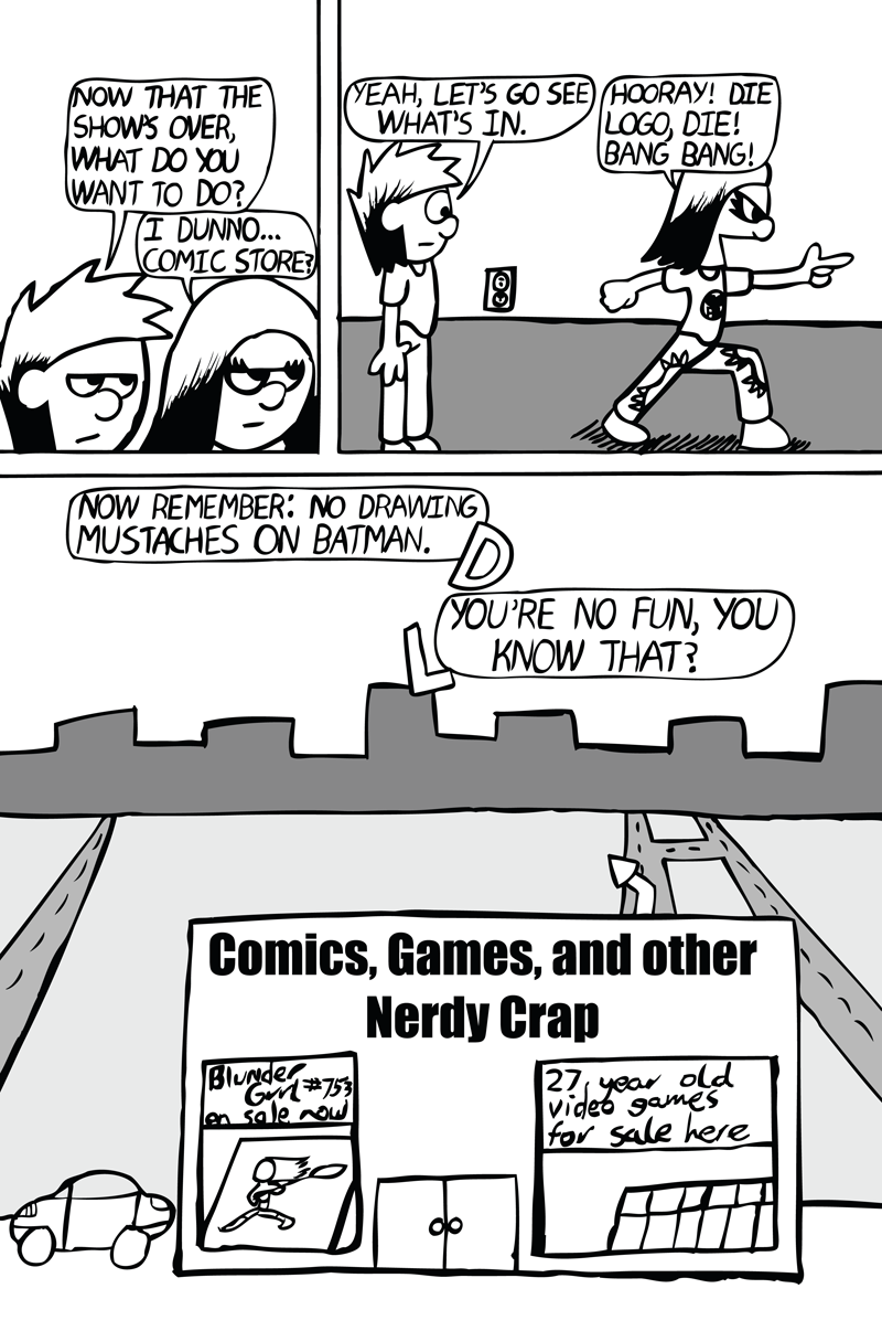 Drannik and Lizzep: Meta page two