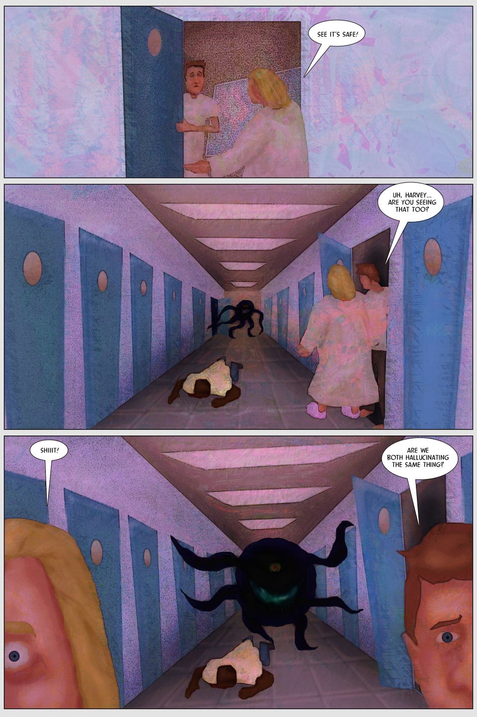 Malefic Tales: It was the eyes that did it Page Three