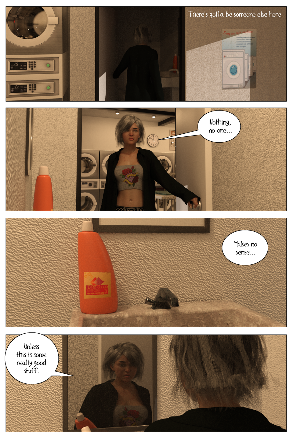 Washed Page Eight