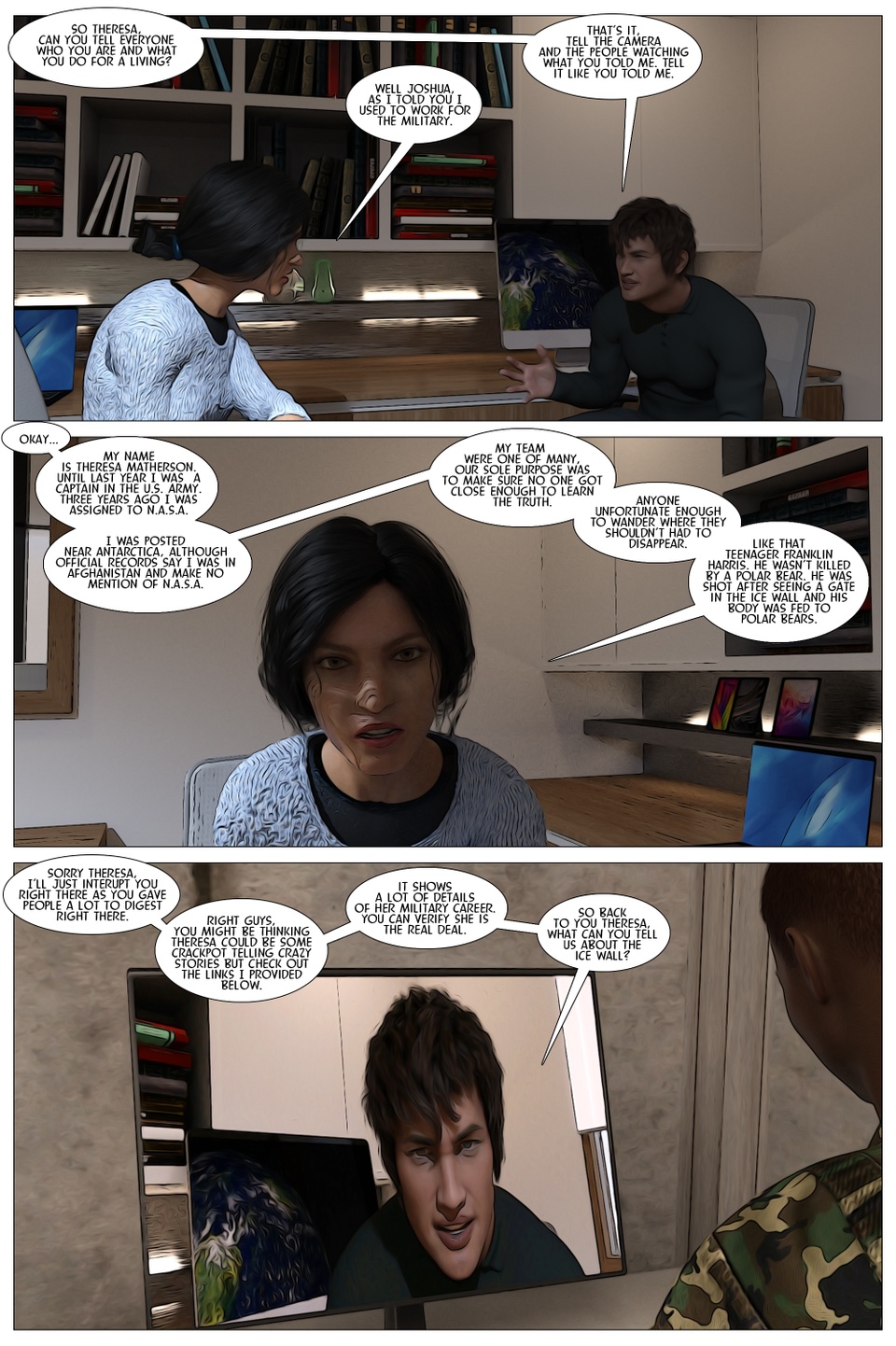 Flat Earther 2 Page Two