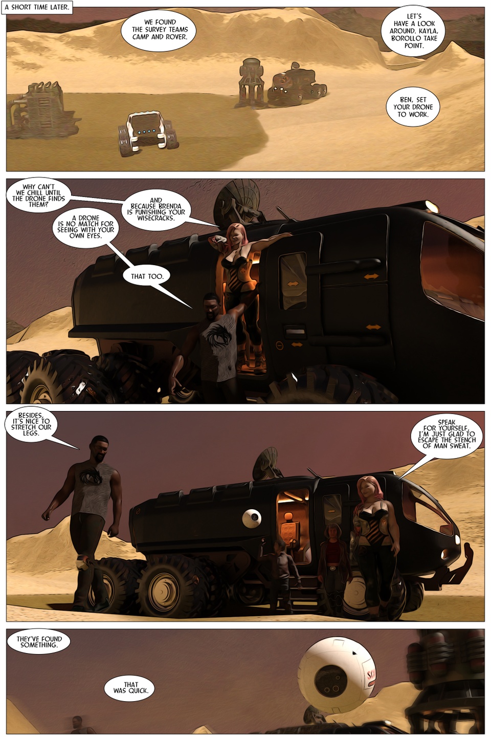 Rescueship-78:The Crater Caper Page Four