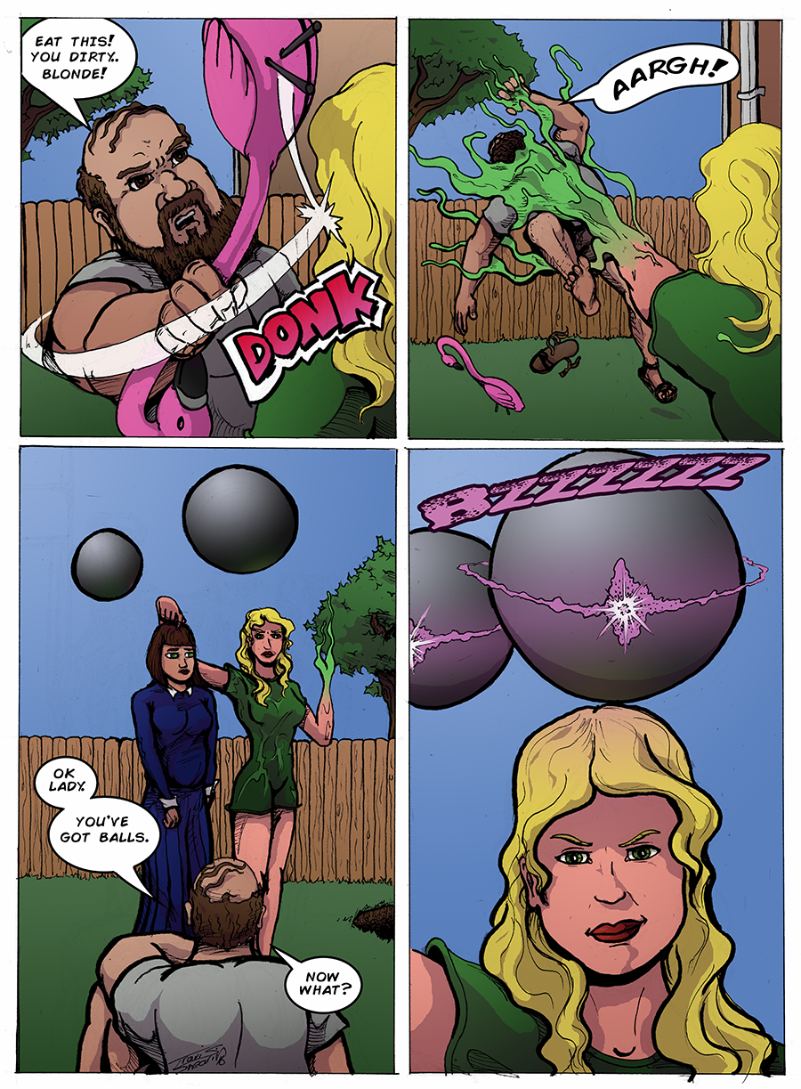 Flamingo page Six