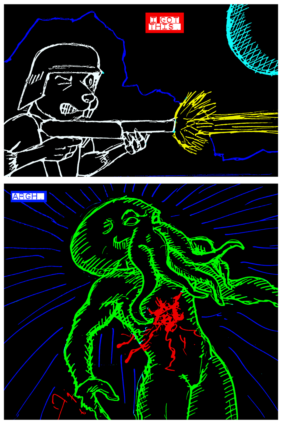 Squidhead Page Five