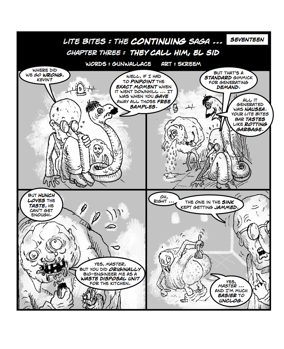 Lite-Bites: The ongoing saga page seventeen