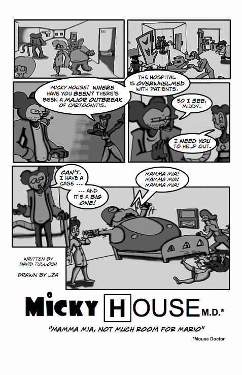 Micky house: Mamma mia, not much room for Mario 1/5