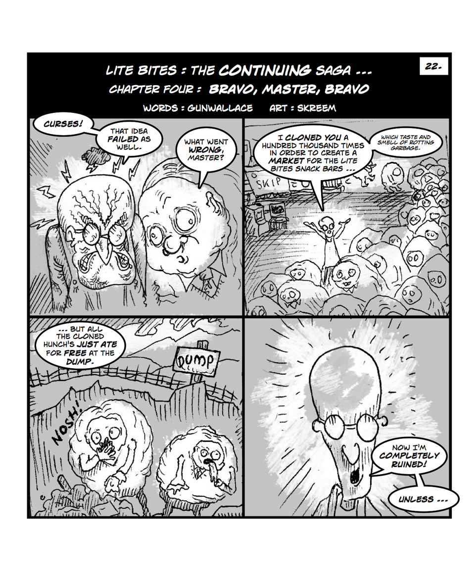Lite-Bites: The ongoing saga page twenty-two