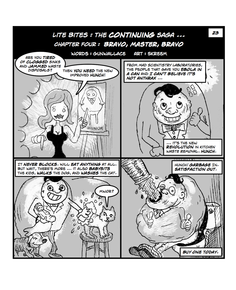 Lite-Bites: The ongoing saga page twenty-three