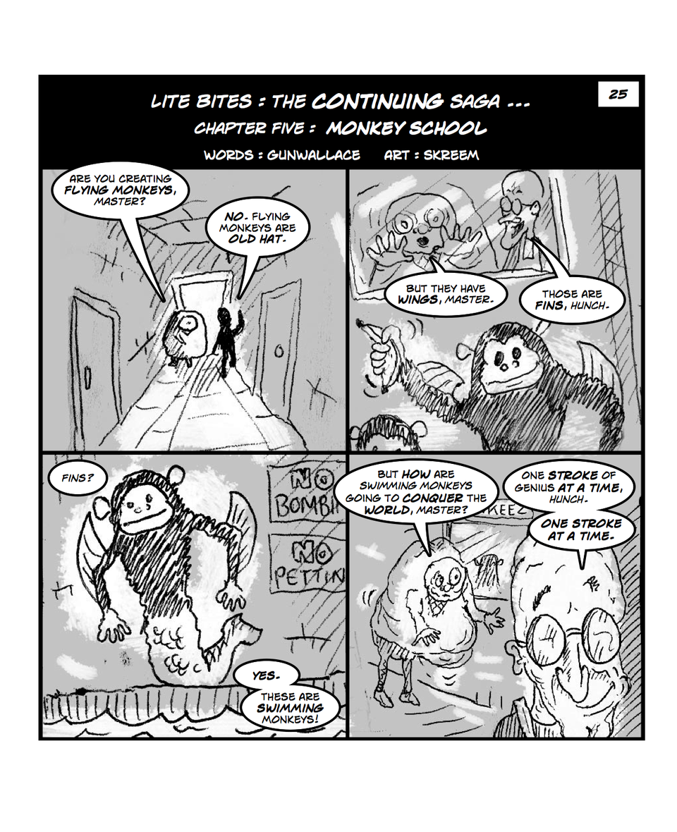 Lite-Bites: The ongoing saga page twenty-five