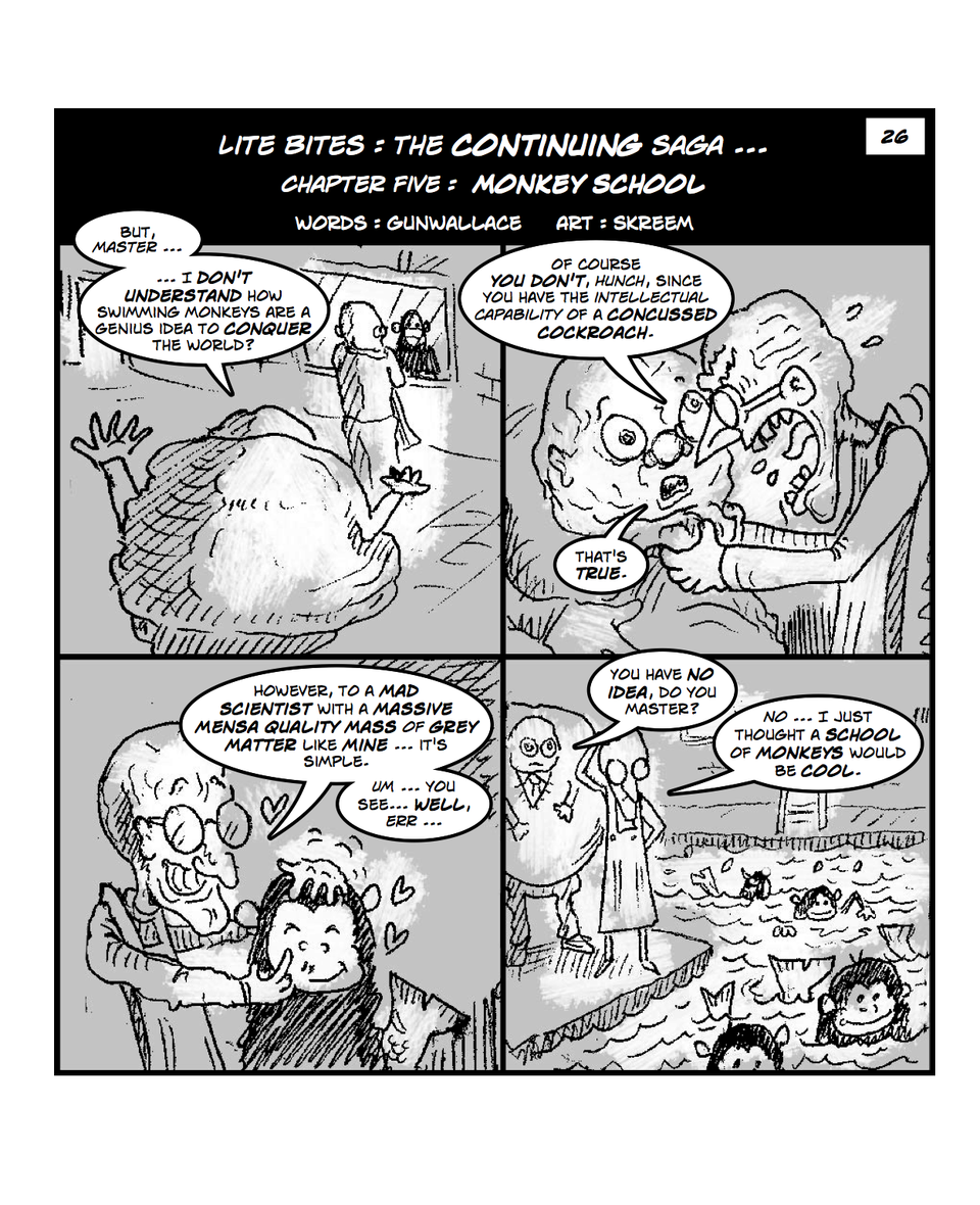 Lite-Bites: The ongoing saga page twenty-six