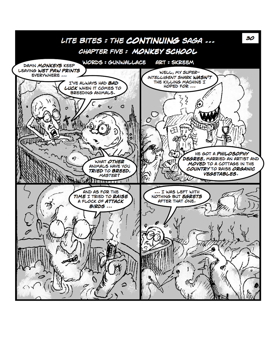 Lite bites the ongoing saga page thirty