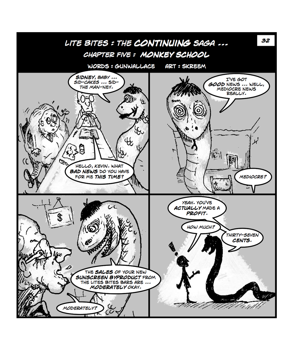 Lite bites the ongoing saga page thirty-two