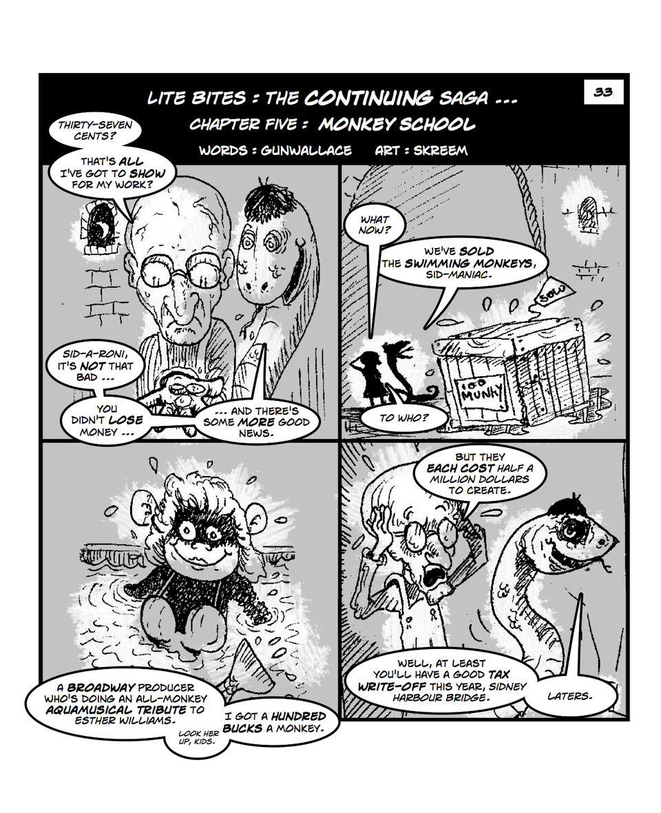 Lite bites the ongoing saga page thirty-three