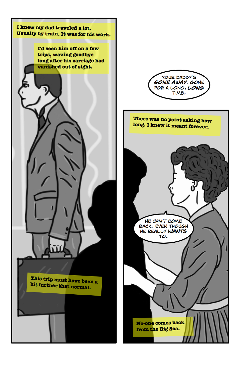 The big sea page two
