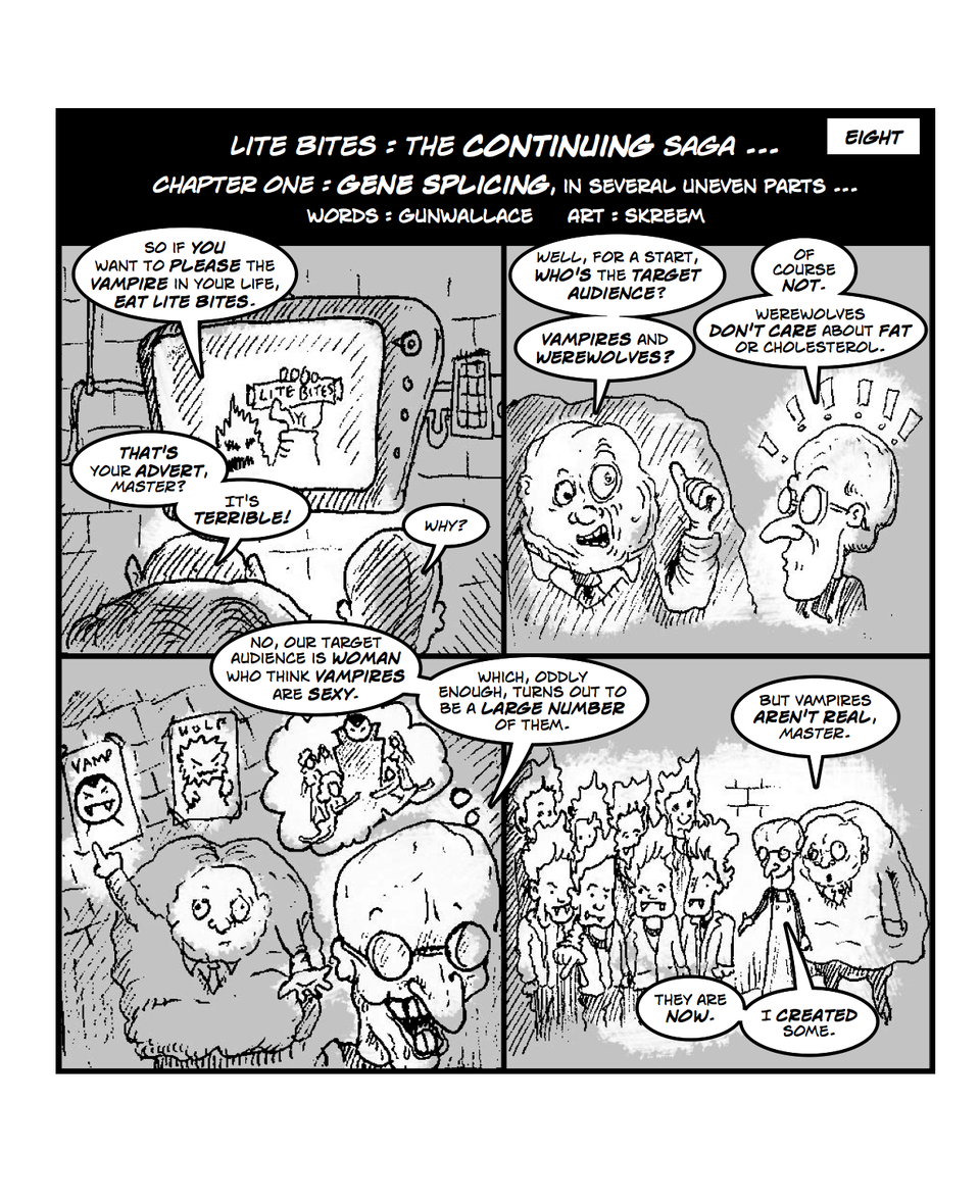 Lite-Bites: The ongoing saga page eight
