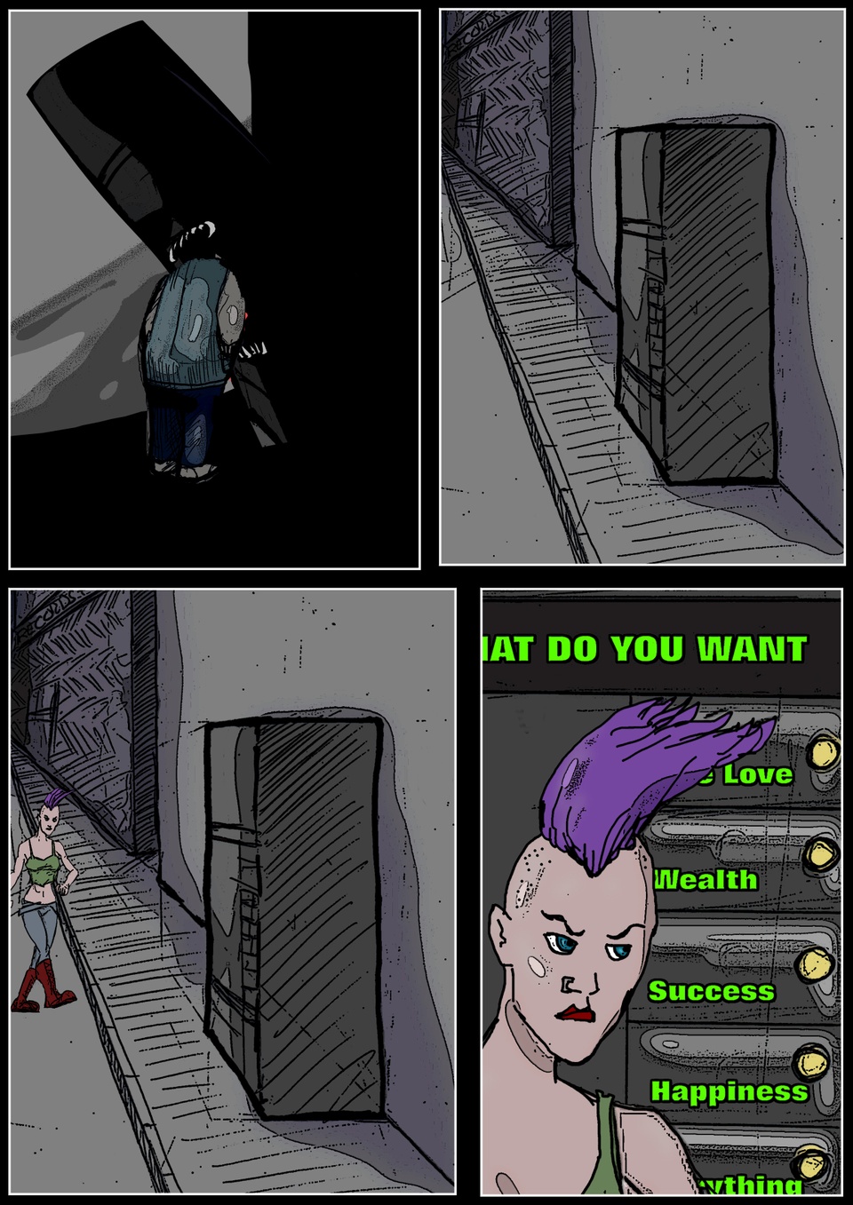 The Black Vending Machine Page Five