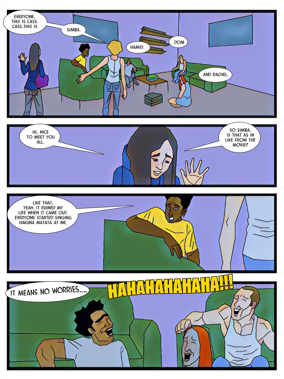 Game Night Page Three