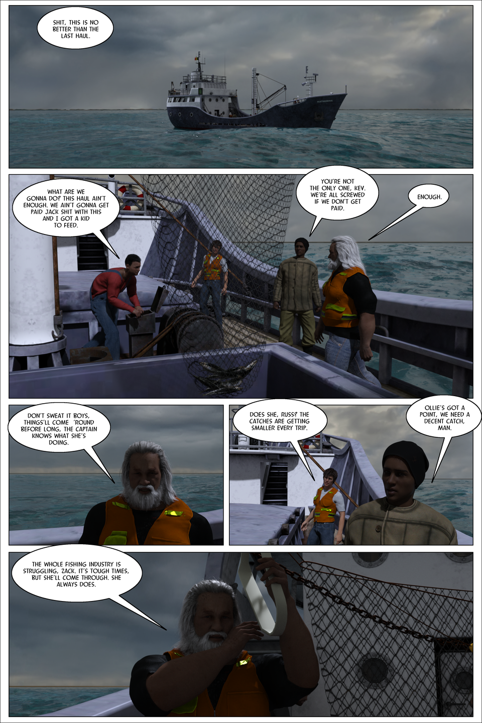 Malefic Tales: Eye of the storm Page Two
