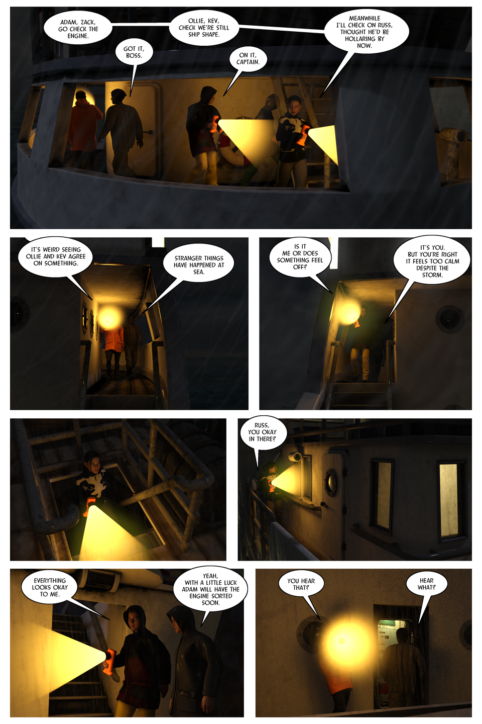 Malefic Tales: Eye of the storm Page Thirteen
