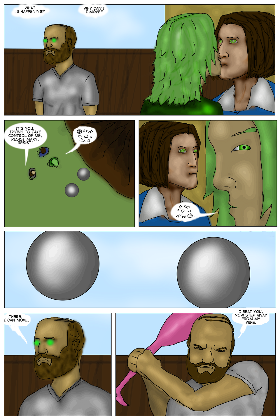 Flamingo page Five