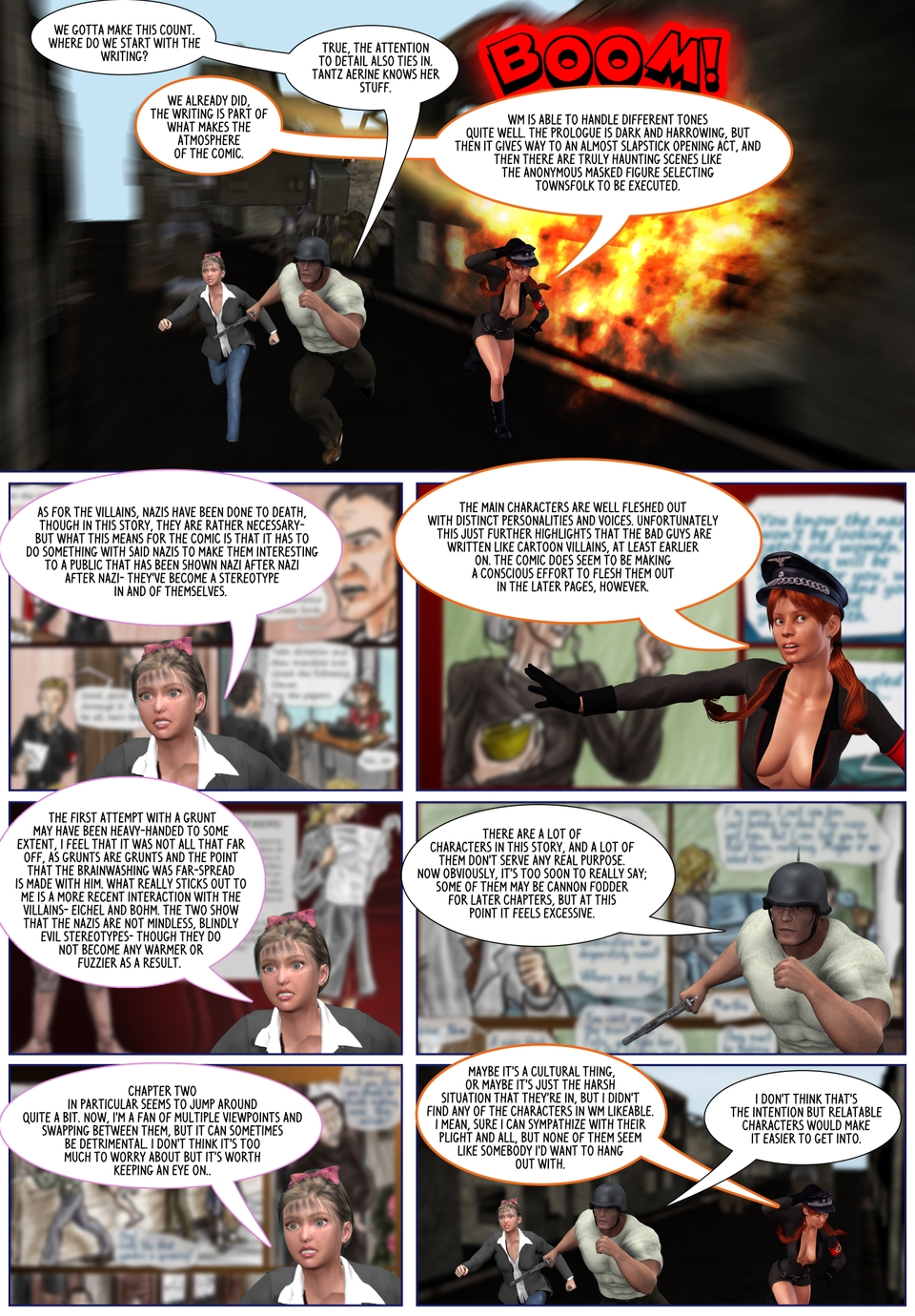 Without moonlight REview page four