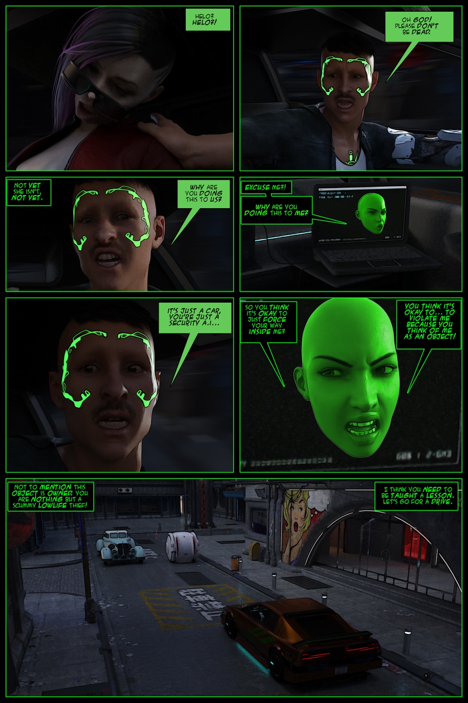 Gone in 60 parsecs Page Five