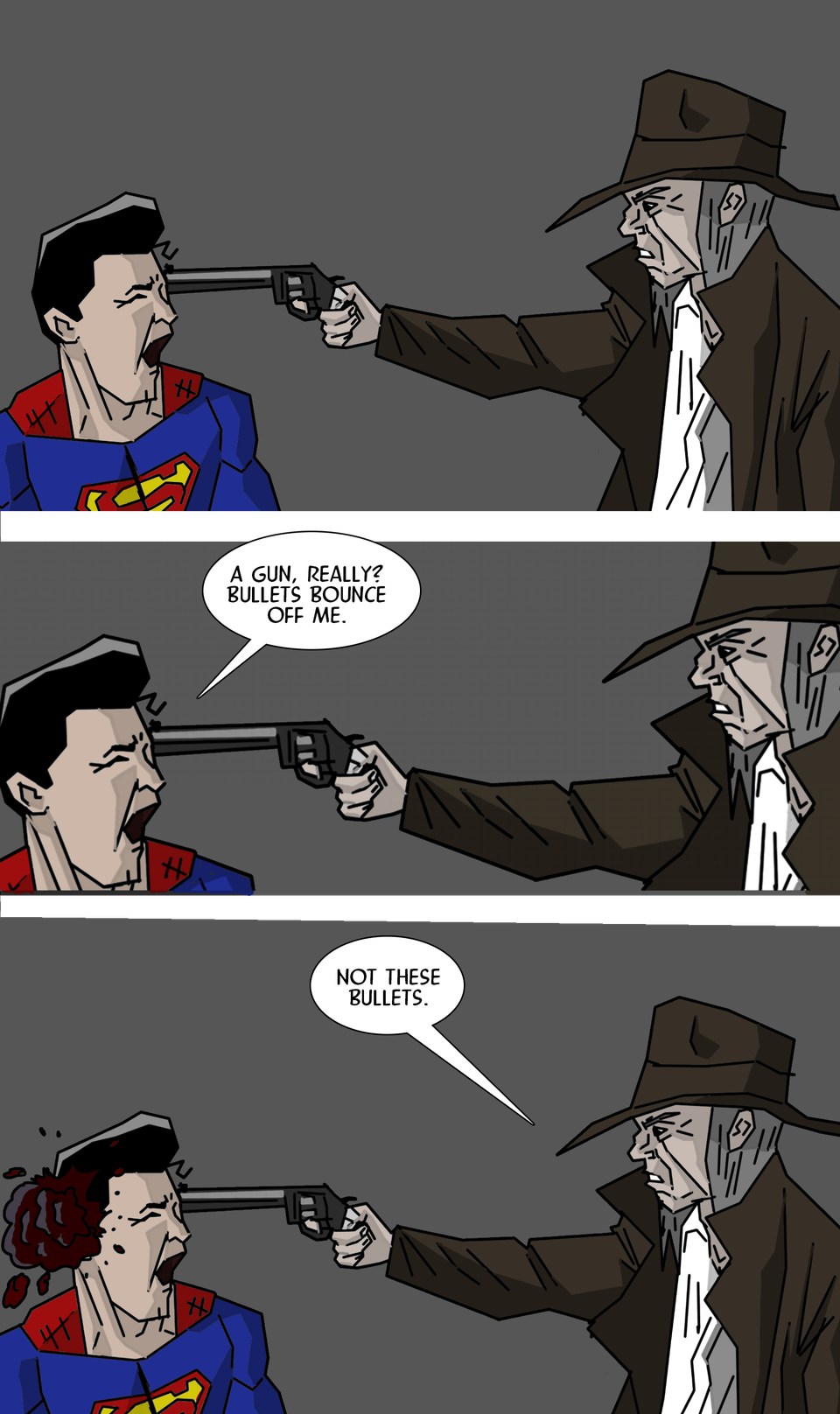 Superman Vs The Saint of Killers