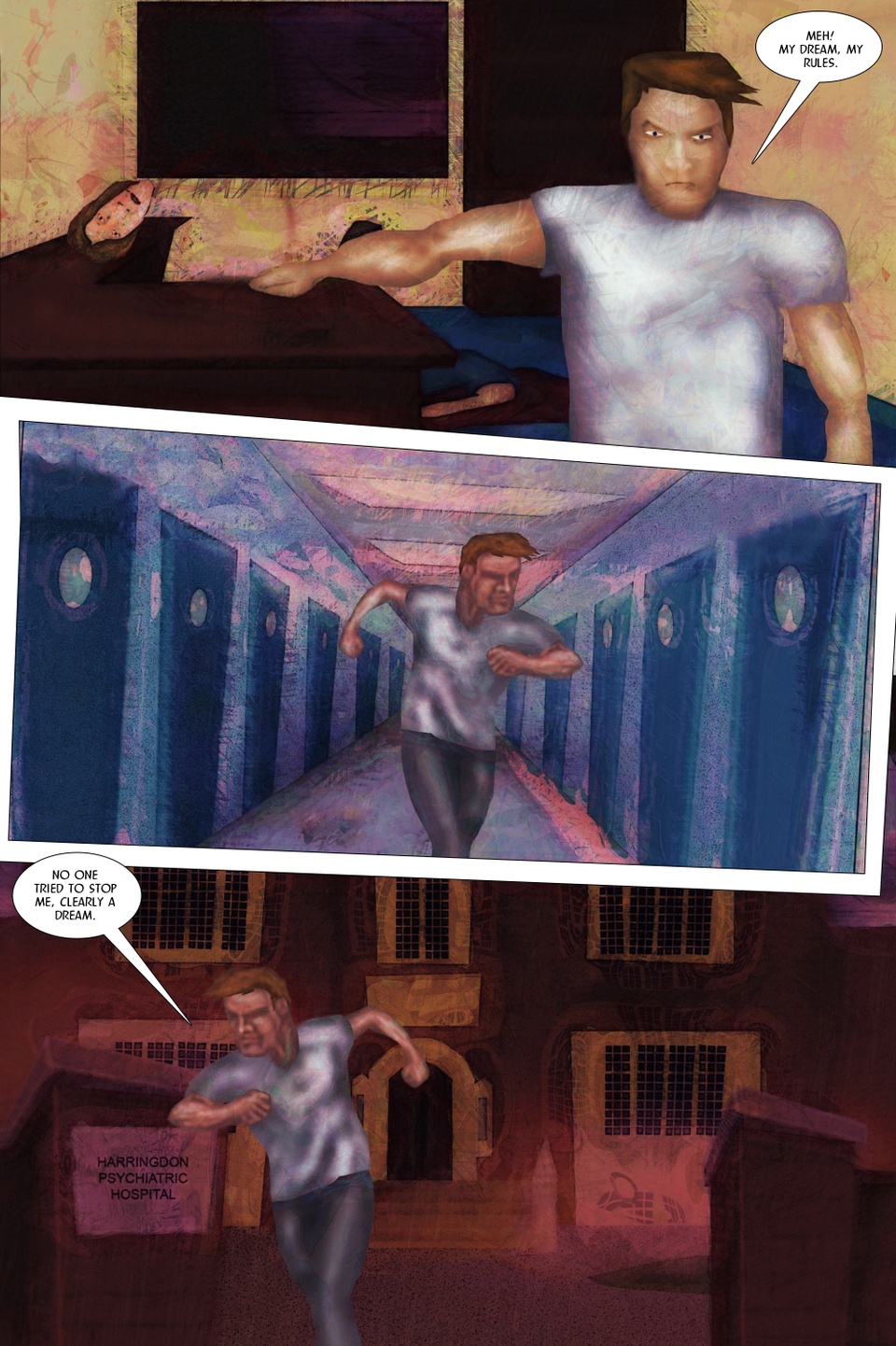 Malefic Tales: It was the eyes that did it Page Nine
