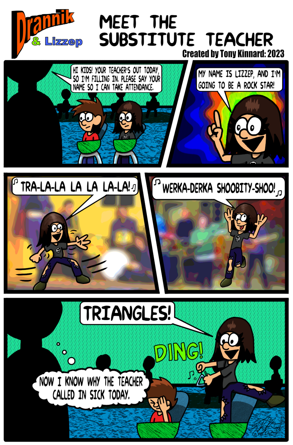 Drannik & Lizzep: Meet the substitute teacher